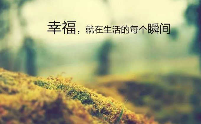 我的幸福觀