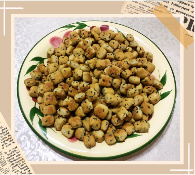 奶奶的棋子饃