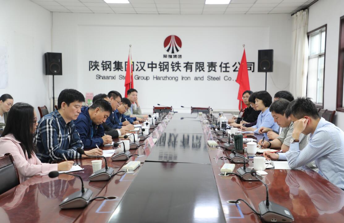 【公司新聞】新天鋼集團(tuán)總裁、天鋼公司總經(jīng)理吳玉杰一行到公司參觀交流