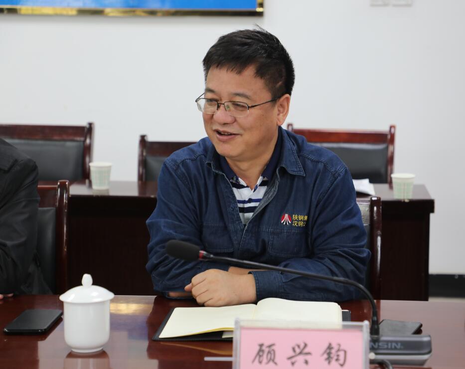 【公司新聞】新天鋼集團(tuán)總裁、天鋼公司總經(jīng)理吳玉杰一行到公司參觀交流