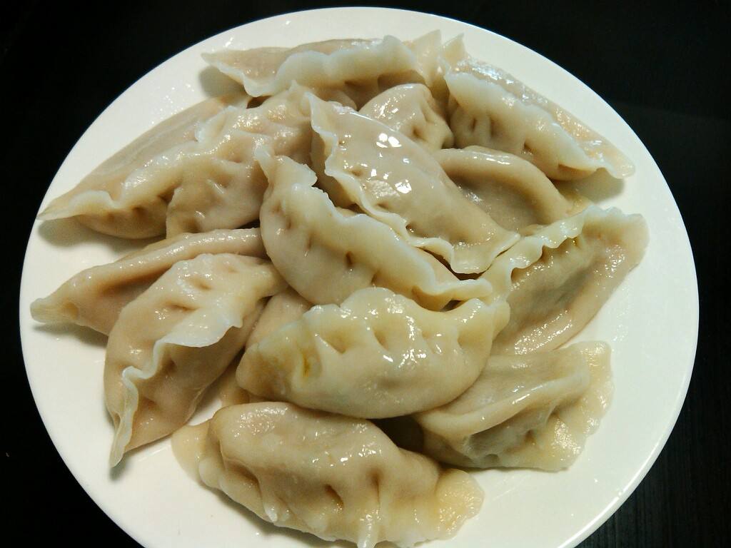 該吃餃子啦！